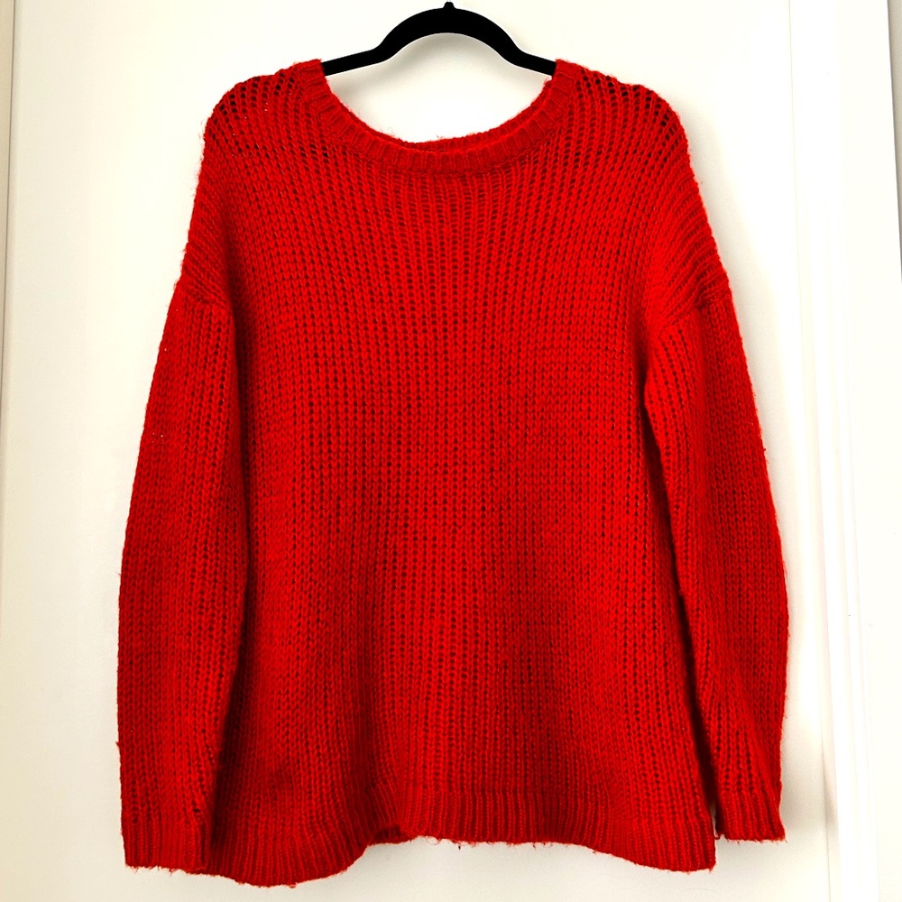 BOGO FREE Forever 21 sz small scoop neck knit sweater